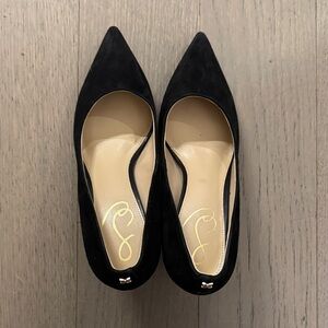 Sam Edelman Black Suede Heels